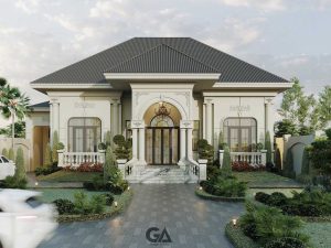 Biệt Thự Sân Vườn Tân Cổ Điển