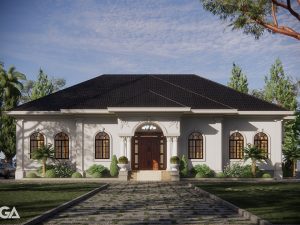 Biệt Thự Sân Vườn Tân Cổ Điển