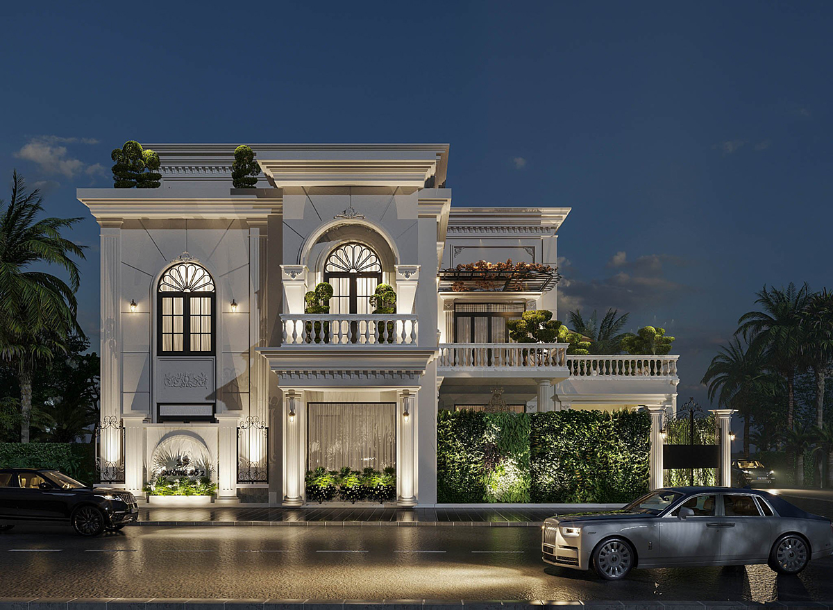 Biệt Thự Tân Cổ Điển (1)