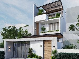 Nhà Phố Hiện Đại