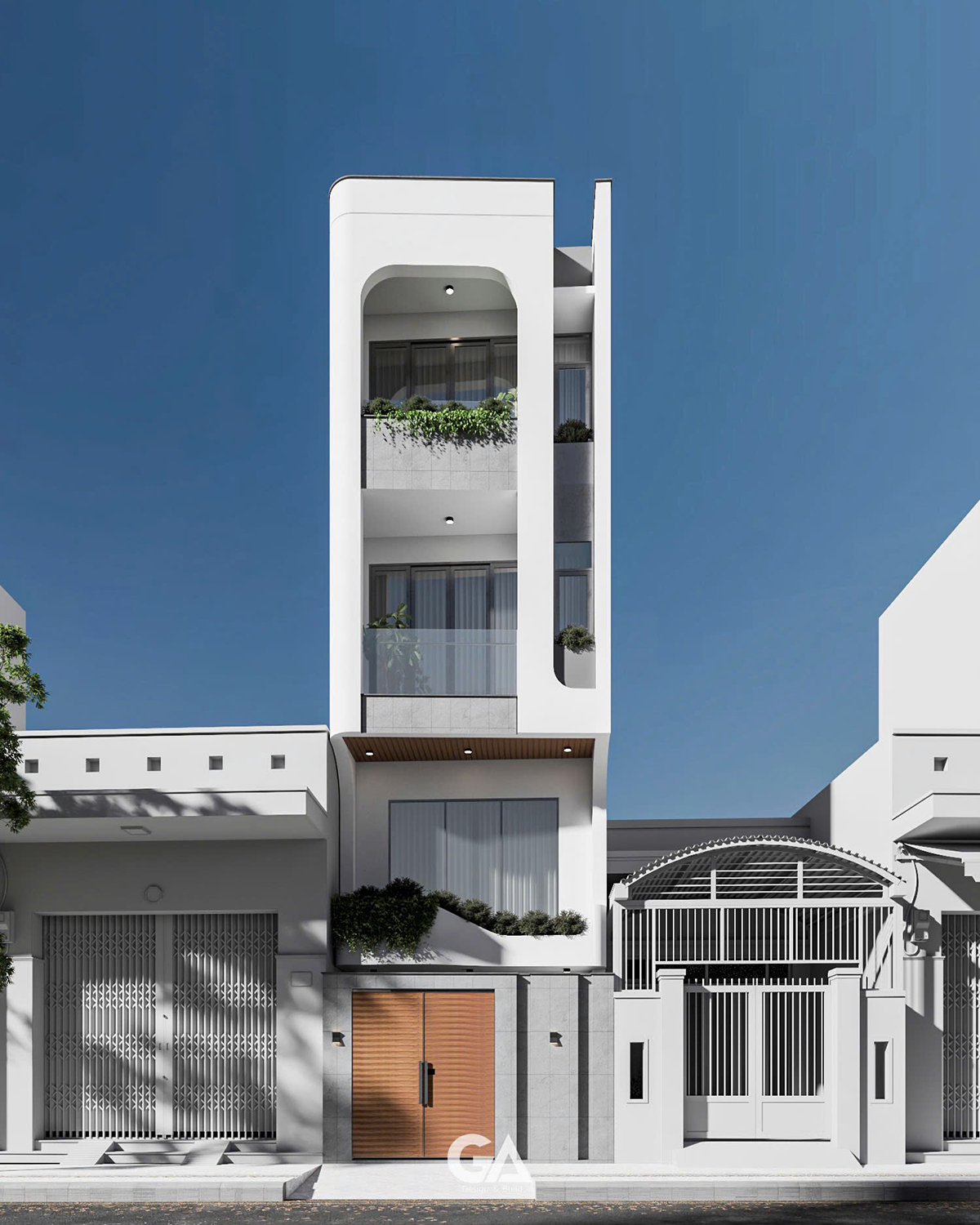 Nhà Phố Hiện Đại (1)
